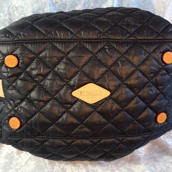 MZ Wallace Black Quilted Crossbody Bag - Picture 12 of 16